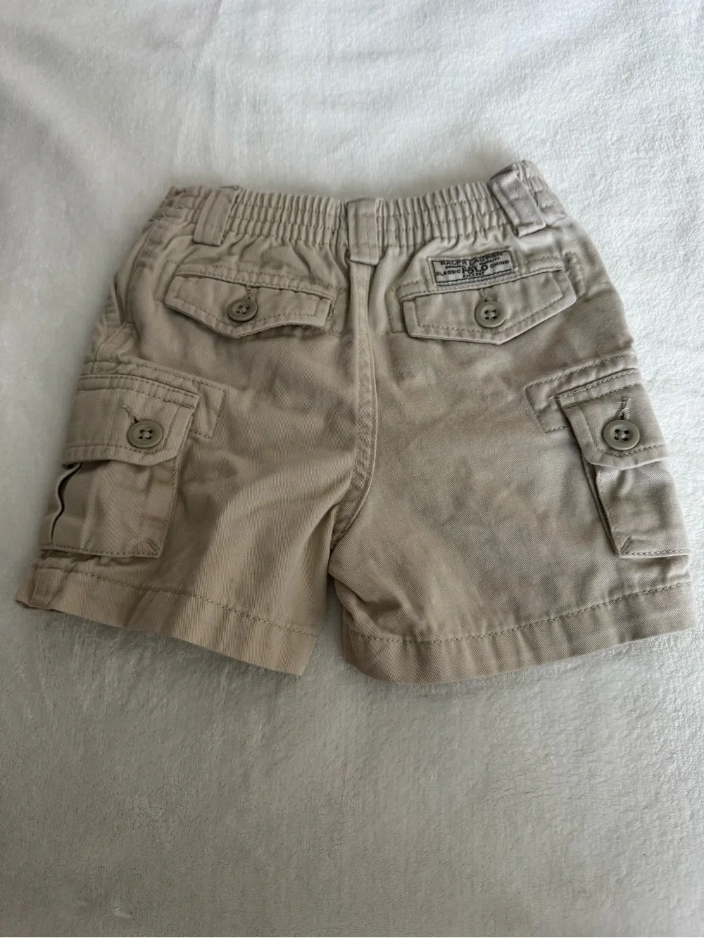 Ralph Lauren Classic Polo Chino Shorts in Light Khaki